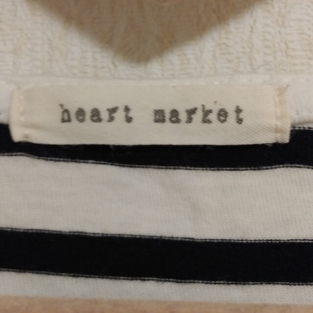 Heart Market(ハートマーケット)のheart  market  カットソー　Tシャツ レディースのトップス(Tシャツ(半袖/袖なし))の商品写真