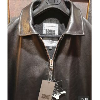 【最高級 18万円】ミラノ BOLINIブランド 最上級イタリアン羊革 EU