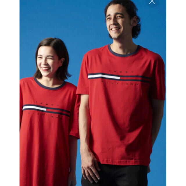 TOMMY HILFIGER(トミーヒルフィガー)の売り切れ❗️TWICEサナちゃん着用★TOMMY HILFIGER Tシャツ レディースのトップス(Tシャツ(半袖/袖なし))の商品写真