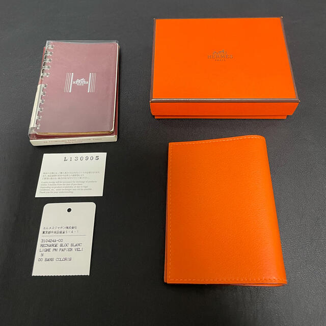 Hermes(エルメス)の未使用！HERMES エルメス アジェンダ PM 手帳カバー　□K刻印 レディースのファッション小物(その他)の商品写真