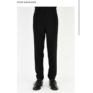 ラッドミュージシャン(LAD MUSICIAN)のladmusician 2tuck slim slacks サイズ42(スラックス)