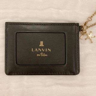 ランバンオンブルー(LANVIN en Bleu)のパスケース(パスケース/IDカードホルダー)