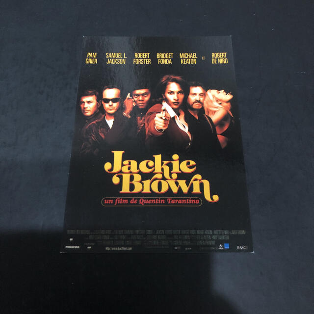 ジャッキーブラウン　映画のポストカード はがき　タランティーノ エンタメ/ホビーの声優グッズ(写真/ポストカード)の商品写真