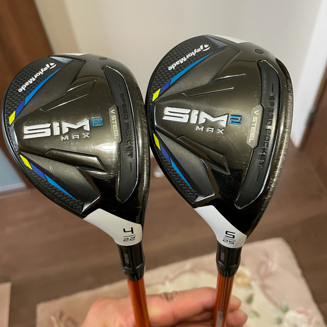 ⭐️TaylorMade SIMMAX レスキュー⭐️ 4U 5U 2本セット-