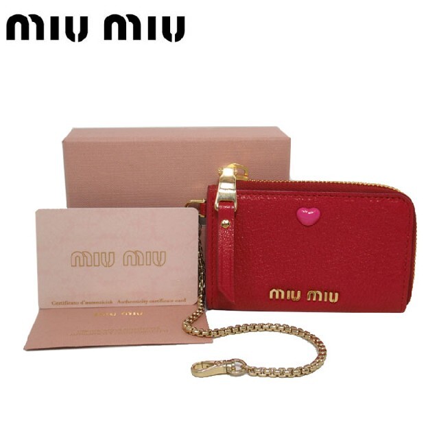 miumiu コインケース キーケース 定期入れ