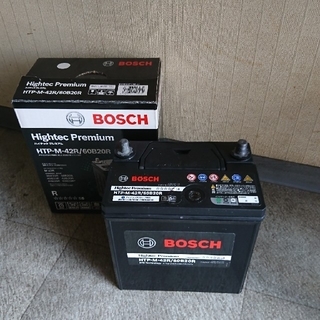 ボッシュ(BOSCH)のBOSCHハイテックプレミアムバッテリー  HTP-M-42R/60B20R(その他)