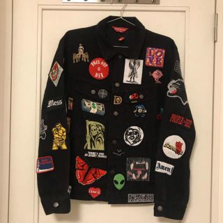 シュプリーム(Supreme)のsupreme 18ss patches jacket m 未使用品(Gジャン/デニムジャケット)