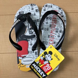 ディズニー(Disney)のhavaianas ミッキー　90周年限定(ビーチサンダル)