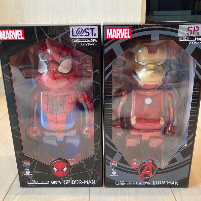 MARVEL×BE@RBRICK happyくじエンタメ/ホビー