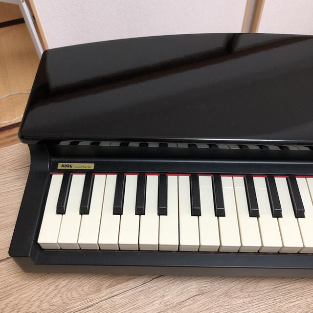 8049円 激安特価 ☆良品 コルグ マイクロピアノ ミニ鍵盤61鍵 ブラック 自動演奏可能