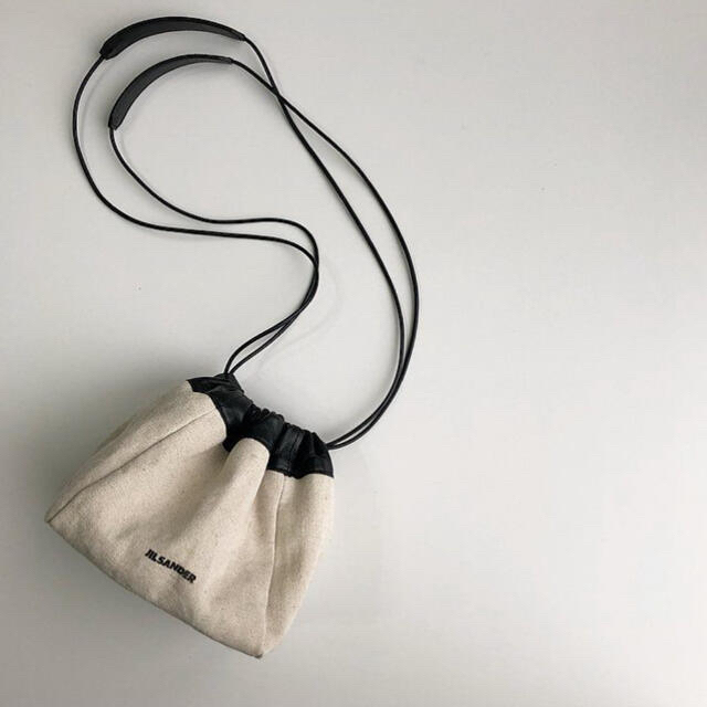 JIL SANDER ジルサンダー ドローストリングバッグ 巾着バッグ 激安買取 ...