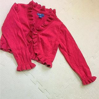 ベビーギャップ(babyGAP)の交渉中　babygap☆used☆90☆カーディガン・ローズ(カーディガン)