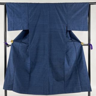 男着物 美品 優品 身丈146cm 裄丈65cm 正絹 【中古】(着物)