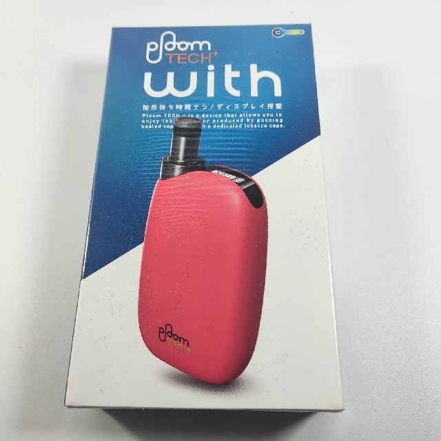 PloomTECH(プルームテック)の【さあ様専用！】ploomTECH+ with　ブライトピンク メンズのファッション小物(タバコグッズ)の商品写真