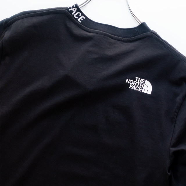 THE NORTH FACE(ザノースフェイス)の欧州限定◆ザ ノースフェイス　zumu黒Tシャツ メンズM〜L相当 メンズのトップス(Tシャツ/カットソー(半袖/袖なし))の商品写真