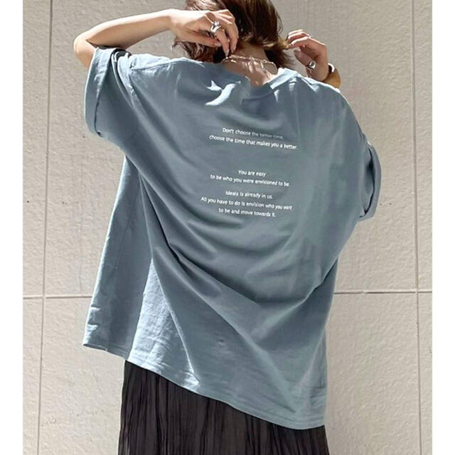 Ungrid(アングリッド)のエイトマンさん専用　ungrid 10周年限定　Tシャツ　新品 レディースのトップス(Tシャツ(半袖/袖なし))の商品写真