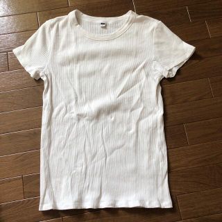 ユニクロ(UNIQLO)の白Tシャツ(Tシャツ(半袖/袖なし))