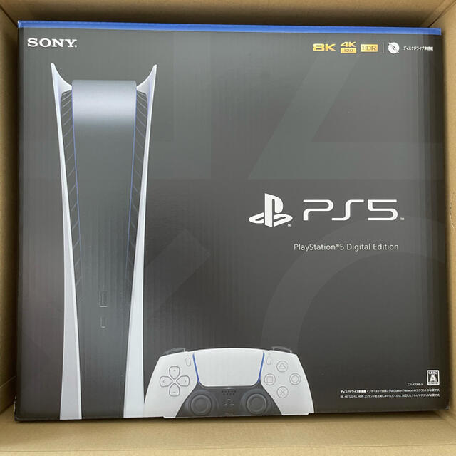 最初の プレイステーション5 デジタル Edition エディション 新品 未