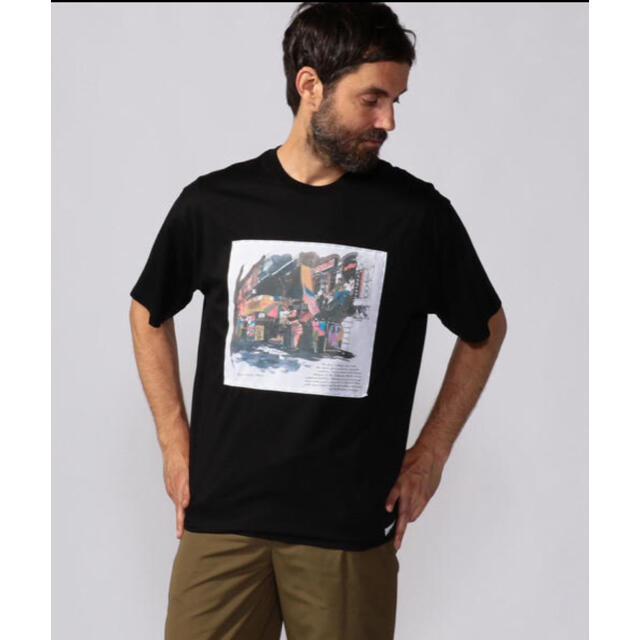 TOMORROWLAND(トゥモローランド)のCABaN×Fabrice Moireau キャバン　アートTシャツ メンズのトップス(Tシャツ/カットソー(半袖/袖なし))の商品写真