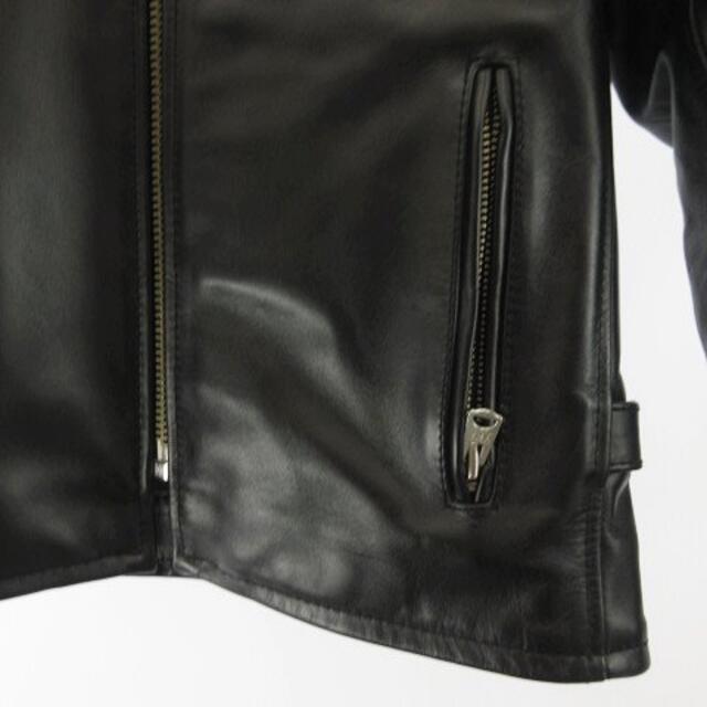 カドヤ KADOYA シングル ライダースジャケット ECR7 メンズのジャケット/アウター(ライダースジャケット)の商品写真