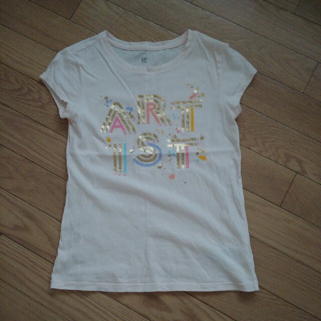 GAP(ギャップ)のGAP　半袖　Ｔシャツ　カットソー　140 キッズ/ベビー/マタニティのキッズ服女の子用(90cm~)(Tシャツ/カットソー)の商品写真