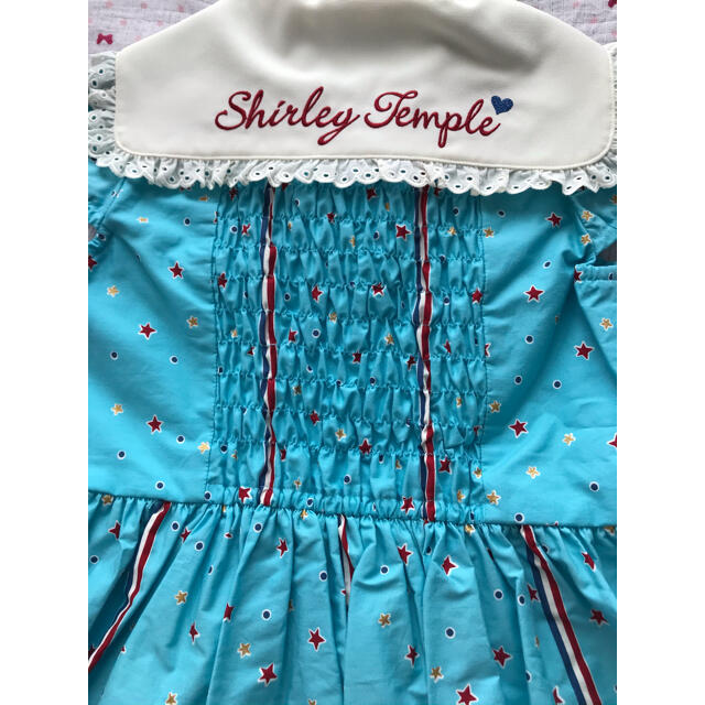 Shirley Temple(シャーリーテンプル)の新品　シャーリーテンプル    アクアリウム　水色　ワンピース　130 キッズ/ベビー/マタニティのキッズ服女の子用(90cm~)(ワンピース)の商品写真