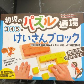 幼児のパズル道場けいさんブロック(絵本/児童書)