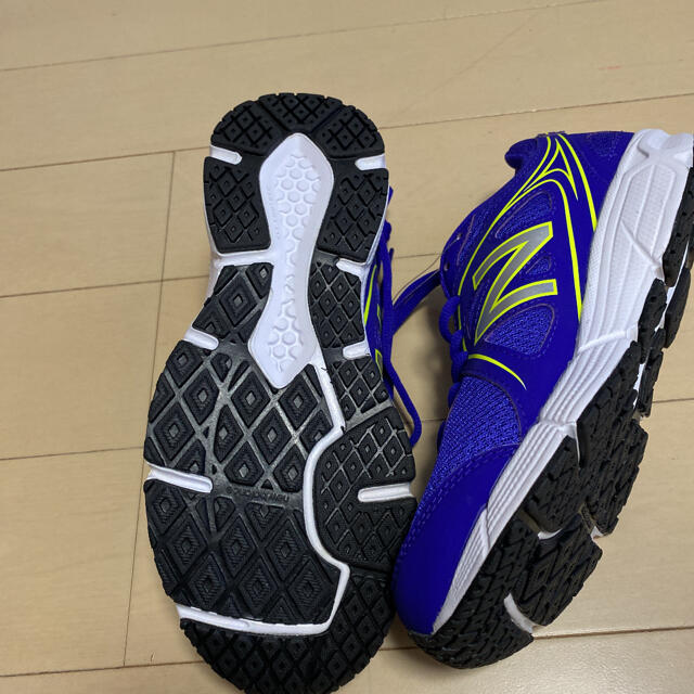 New Balance(ニューバランス)のニューバランススニーカーブルー24.0センチ レディースの靴/シューズ(スニーカー)の商品写真