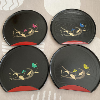 ユミカツラ(YUMI KATSURA)の桂由美　お盆　４枚セット(カトラリー/箸)