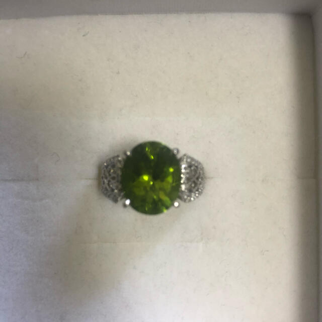 ジュエリーツツミ ペリドット5.03ct プラチナリング