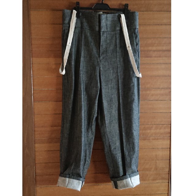 深緑(ふかみどり) jonnlynx/ hemp suspenders pants - 通販
