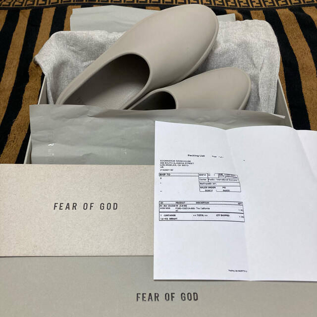 The California  size 41 FEAR OF GOD