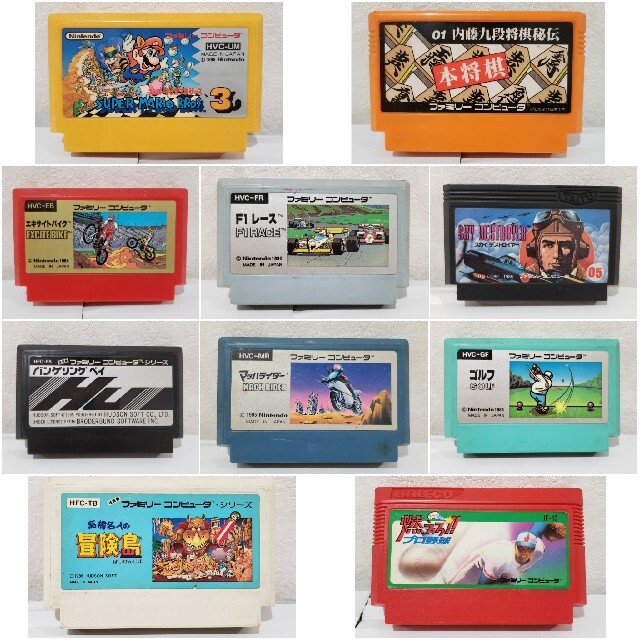 ファミコン本体+ソフト20本 & スーパーファミコン本体+ソフト5本 セット 6