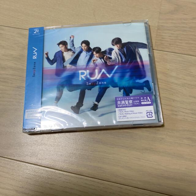 Sexy Zone(セクシー ゾーン)のRUN（初回限定盤A） エンタメ/ホビーのCD(ポップス/ロック(邦楽))の商品写真