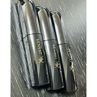 カネボウ(Kanebo)の出てるだけ 3本セット☆SENSAI LASH VOLUMEISER38℃(マスカラ)