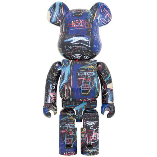 MEDICOM TOY(メディコムトイ)の新品　BASQUIAT #7 1000% ベアブリック バスキア メディコムトイ ハンドメイドのおもちゃ(フィギュア)の商品写真