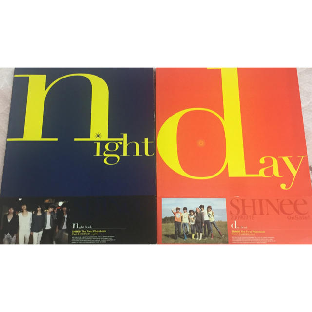 SHINee(シャイニー)のshinee day night 雑誌 エンタメ/ホビーのCD(K-POP/アジア)の商品写真