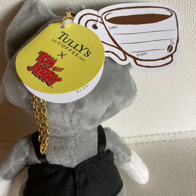 TULLY'S COFFEE(タリーズコーヒー)のタリーズコーヒー  トムとジェリー  マスコットキーホルダー 新品未使用 エンタメ/ホビーのおもちゃ/ぬいぐるみ(キャラクターグッズ)の商品写真
