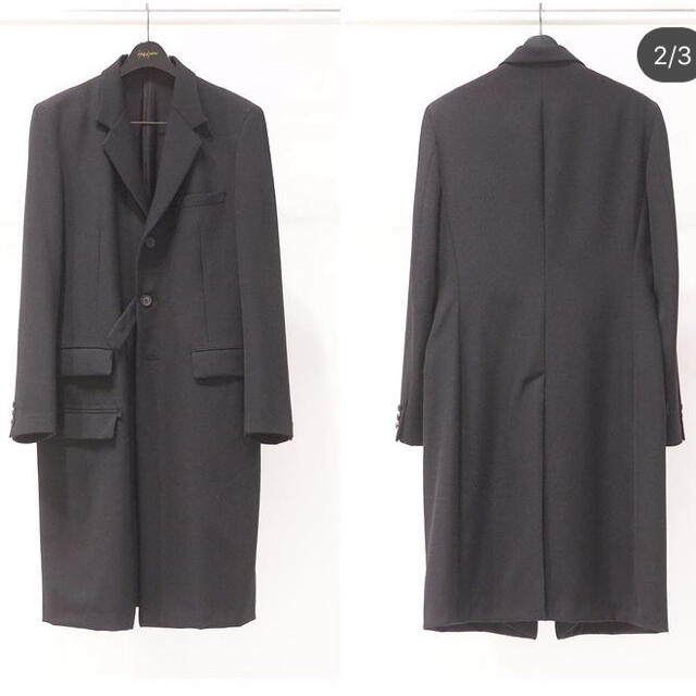 独特の素材 Yohji Yamamoto - Yohji Yamamoto ARMYGABARDINEドクタージャケット テーラードジャケット