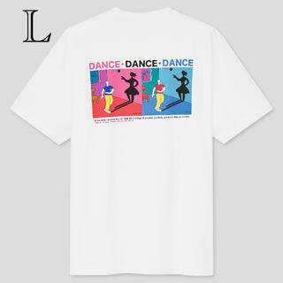 ユニクロ(UNIQLO)の新品　村上春樹　ユニクロ　ダンス・ダンス・ダンス　グラフィックTシャツ　Lサイズ(Tシャツ/カットソー(半袖/袖なし))