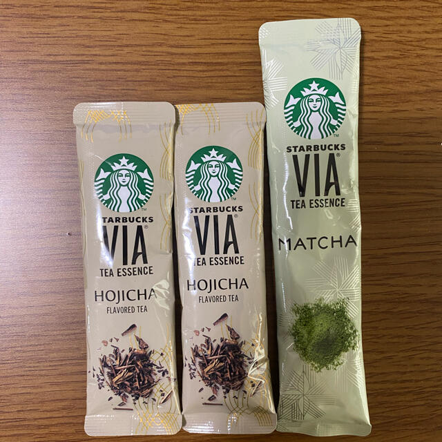 Starbucks Coffee(スターバックスコーヒー)のスターバックス ヴィア フレーバー ほうじ茶 抹茶 VIA STARBUCKS 食品/飲料/酒の飲料(茶)の商品写真