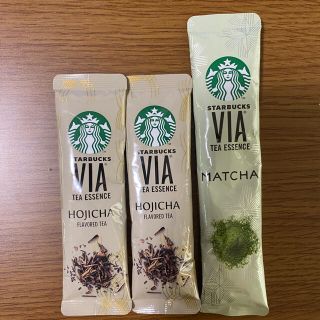 スターバックスコーヒー(Starbucks Coffee)のスターバックス ヴィア フレーバー ほうじ茶 抹茶 VIA STARBUCKS(茶)