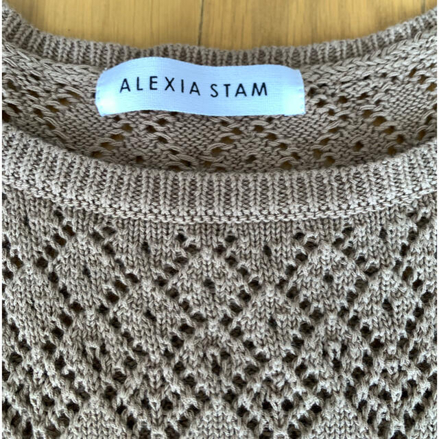 ALEXIA STAM(アリシアスタン)のアリシアスタン　ニット　alexiastam レディースのトップス(ニット/セーター)の商品写真