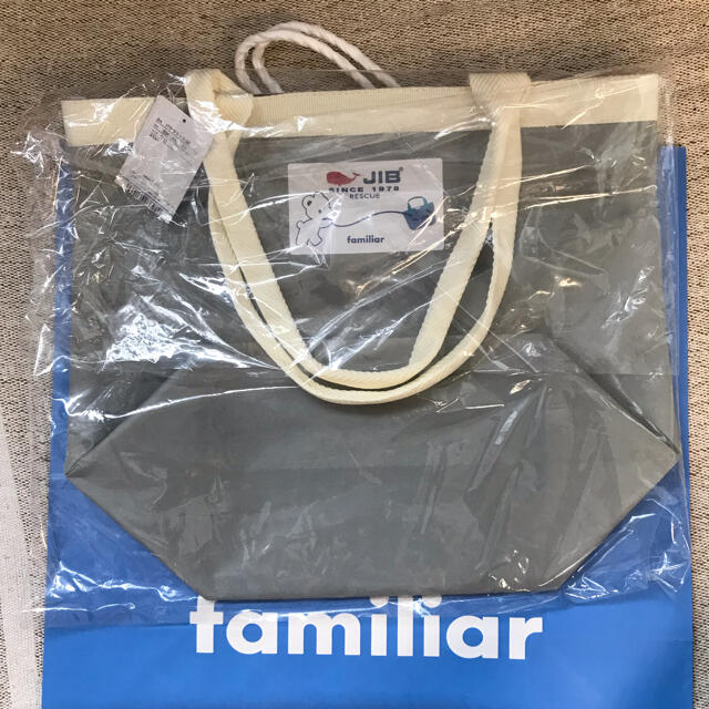 familiar - 新品・タグ付き ファミリア jibコラボ バケツトートM familiar - 新品・タグ付き ファミリア jibコラボ バケツトートM
