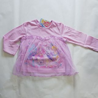 バンダイ(BANDAI)のチュールレース長袖Tシャツ(ヒーリングっどプリキュア)(Tシャツ/カットソー)