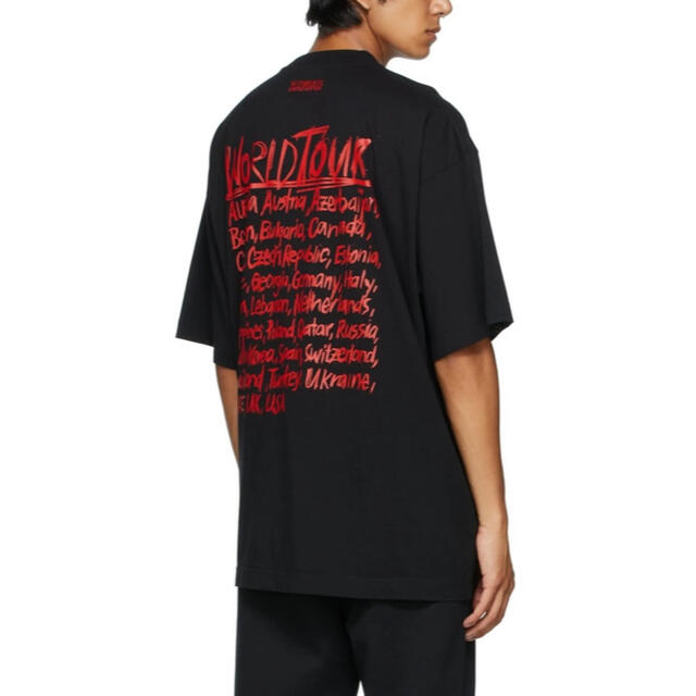 VETEMENTS ワールドツアー Tシャツ62cm着丈