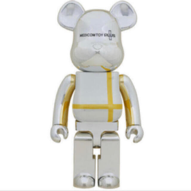 BE@RBRICK SILVER CHROME 1000%フィギュア