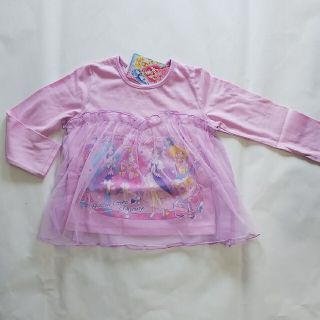 バンダイ(BANDAI)のチュールレース長袖Tシャツ(ヒーリングっどプリキュア)(Tシャツ/カットソー)