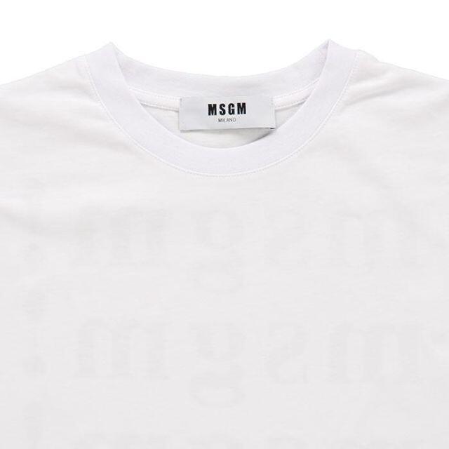 MSGM - ○MSGM Tシャツ 2542MDM185 184798 01ホワイト XSの通販 by リ