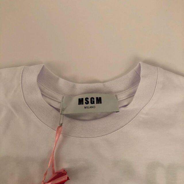 ▼MSGM Tシャツ 2542MDM185 184798 01ホワイト M